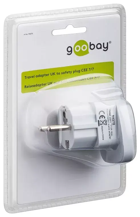 Ceļojumu adapteris Goobay 94270 Photo 2