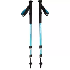 Trekinga nūjas Black Diamond Trail Back regulējamas 100–140 cm, Creek Blue