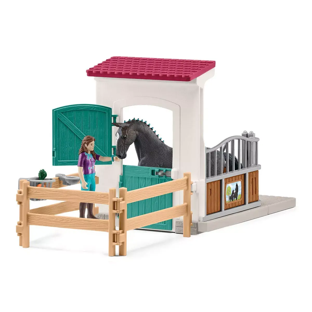 Schleich HORSE CLUB Horse Box with Lisa & Storm Photo 2
