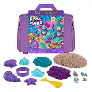 Kinetic Sand Spin Master Mermaid Palace Playset 2lbs Shimmer Sand