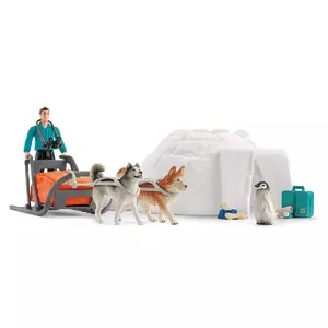 Зоопарк Schleich WILD LIFE Антарктическая экспедиция Многоцветный 42558