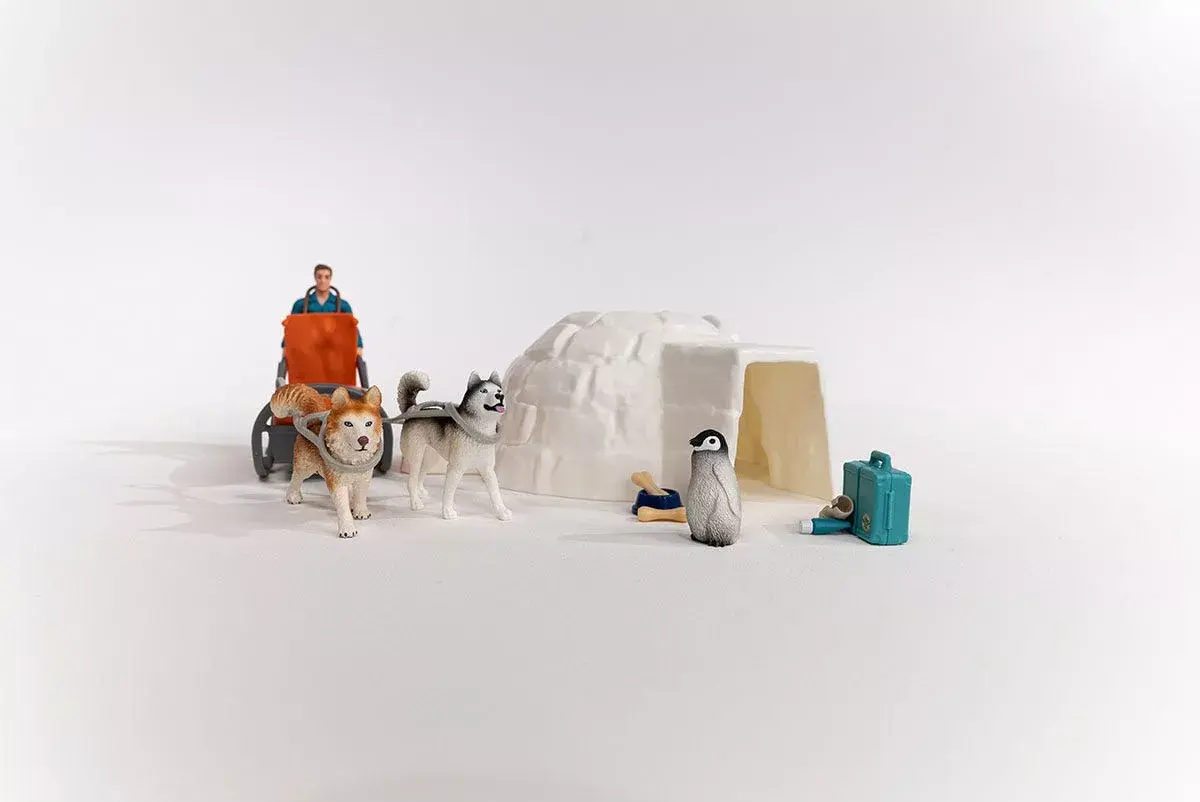 Зоопарк Schleich WILD LIFE Антарктическая экспедиция Photo 14