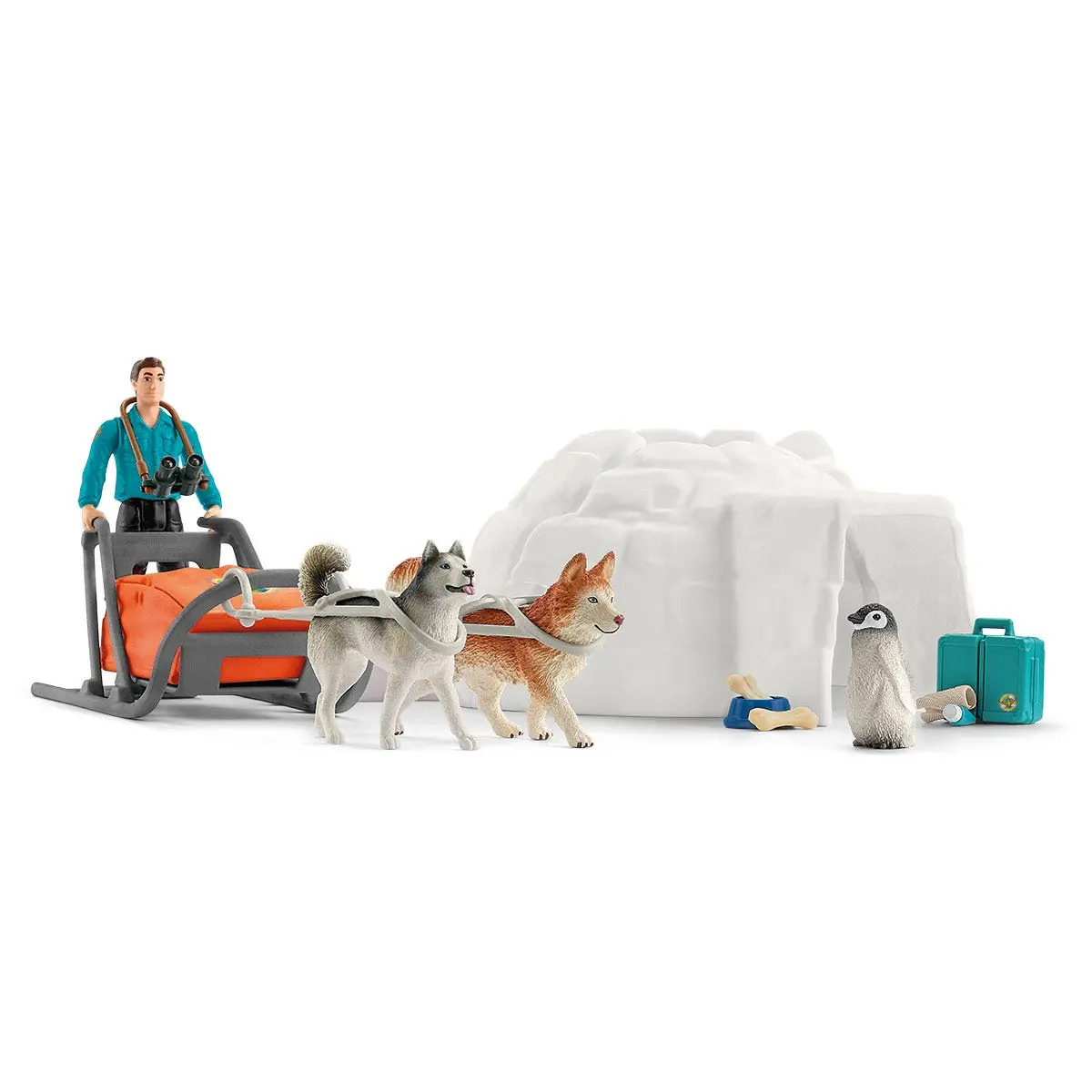 Schleich WILD LIFE Antarktīdas ekspedīcija rotaļu