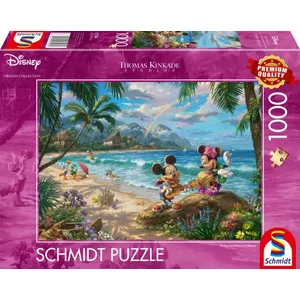 Пазл Schmidt Spiele Disney Микки и Минни на Гавайях 1000 шт