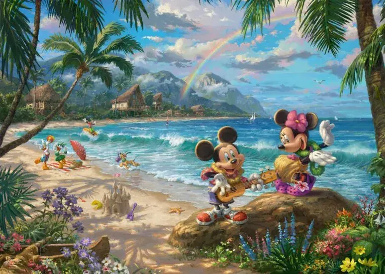 Пазл Schmidt Spiele Disney Микки и Минни на Гавайях Photo 2