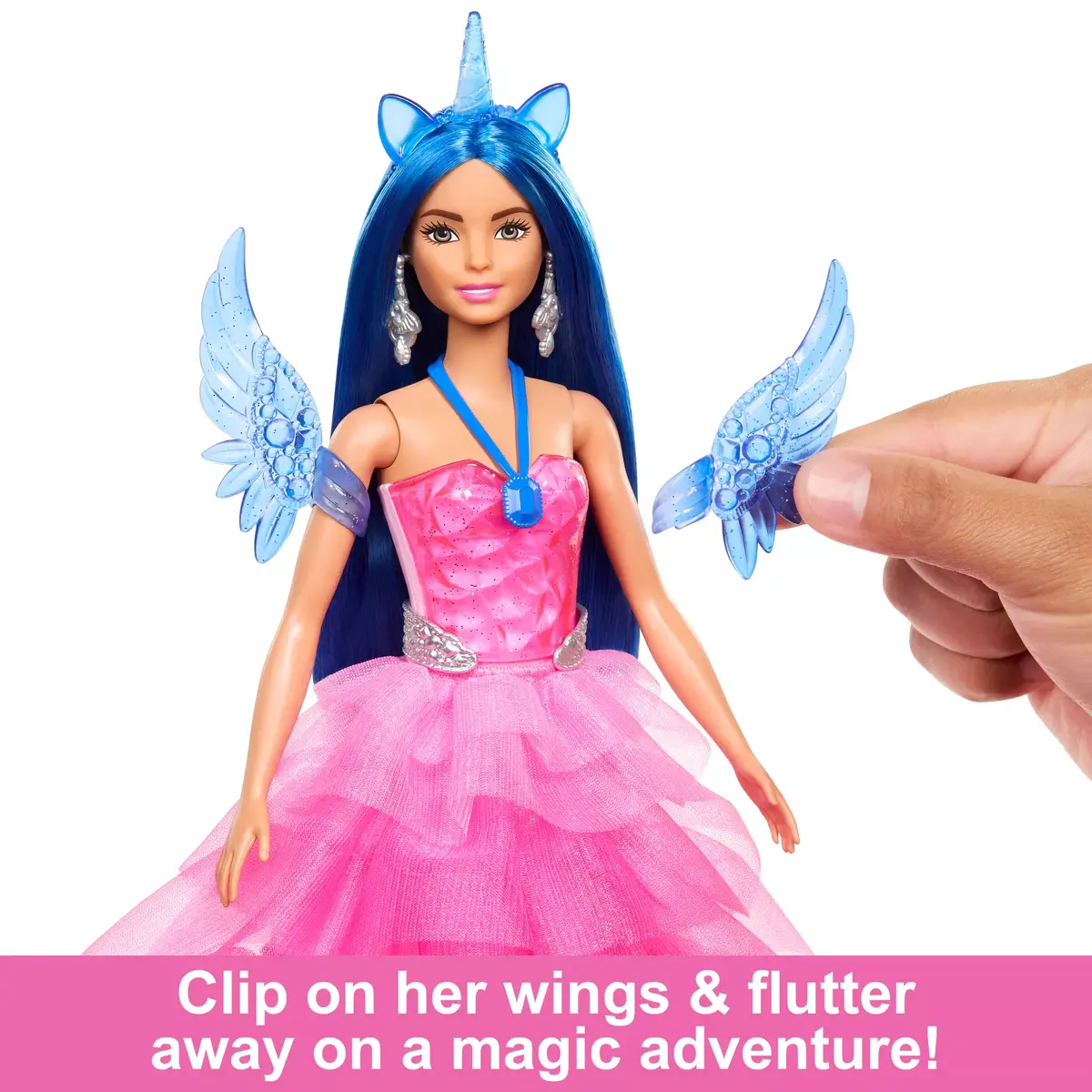 Modes lelle Barbie A Touch of Magic Unicorn Toy 65. gadadiena Photo 4
