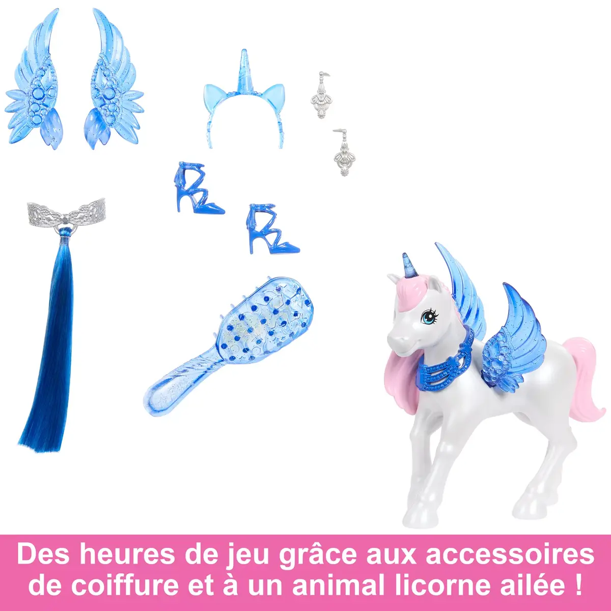 Modes lelle Barbie A Touch of Magic Unicorn Toy 65. gadadiena Photo 6