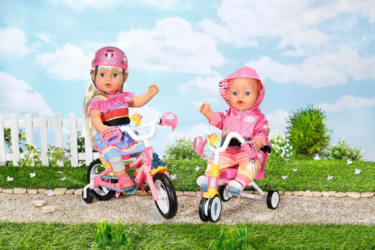 Lelle velosipēda komplekts BABY born Trike Photo 6