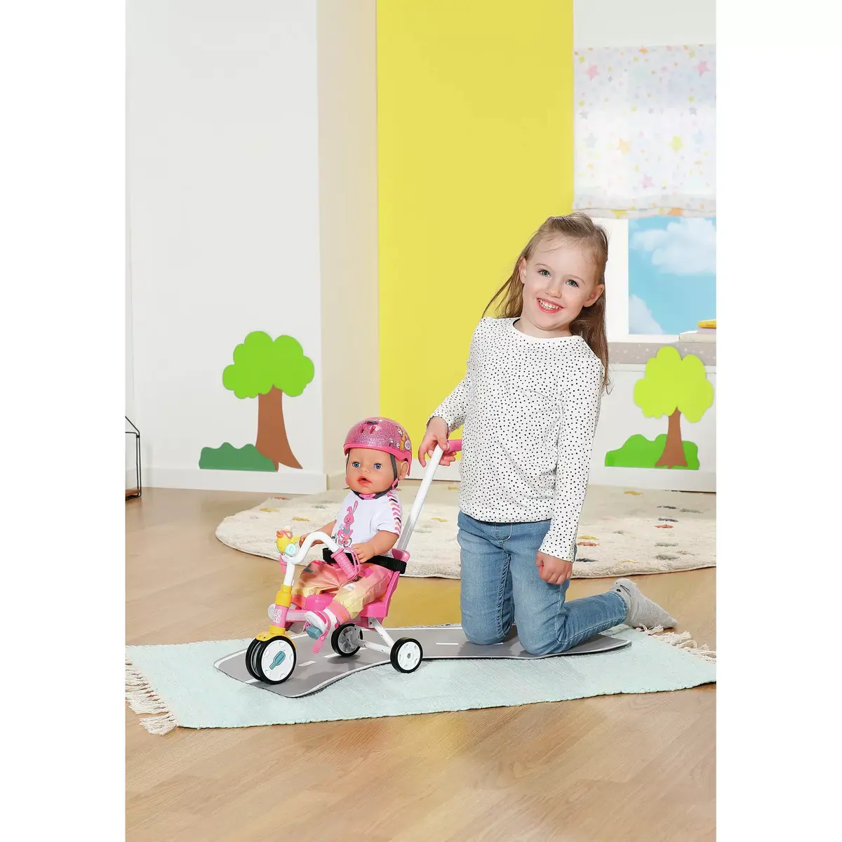 Lelle velosipēda komplekts BABY born Trike Photo 8