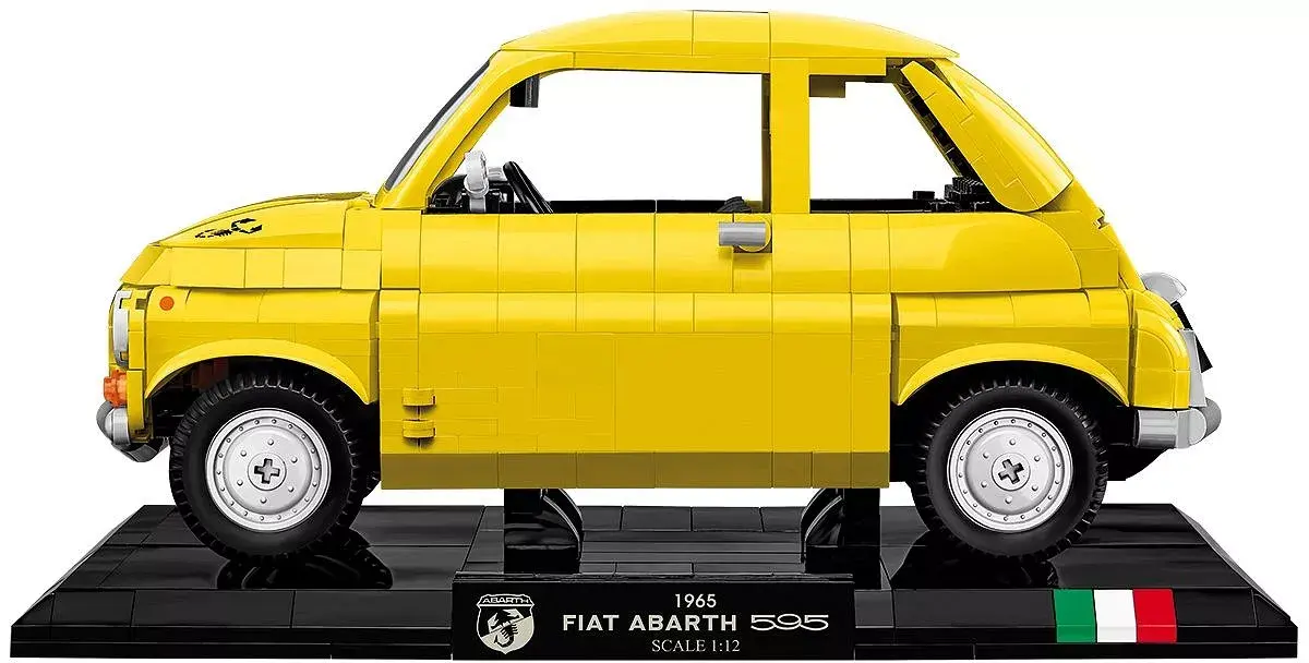 Būvniecības bloki COBI Fiat Abarth 595 Executive Edition Photo 3