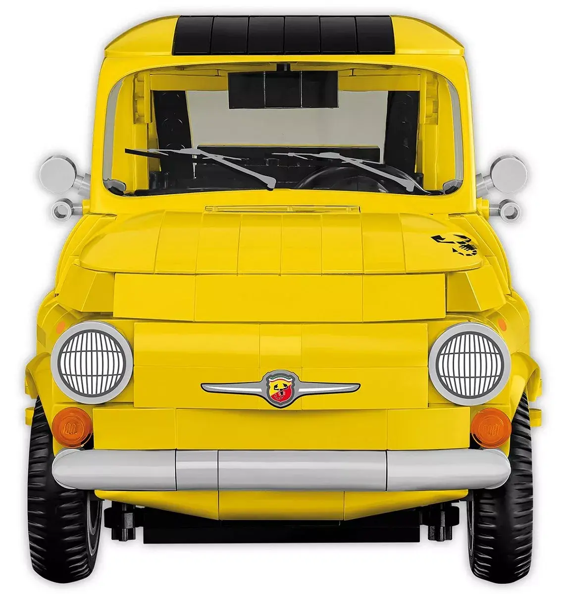 Būvniecības bloki COBI Fiat Abarth 595 Executive Edition Photo 4
