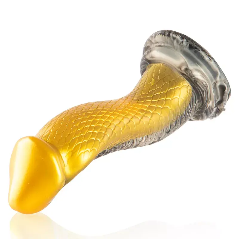 Дилдо EPIC DRAKON DILDO YELLOW COBRA Photo 3