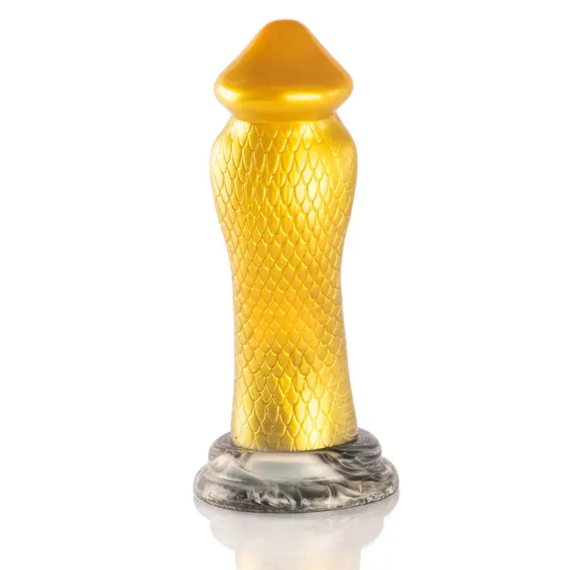 Дилдо EPIC DRAKON DILDO YELLOW COBRA Photo 5