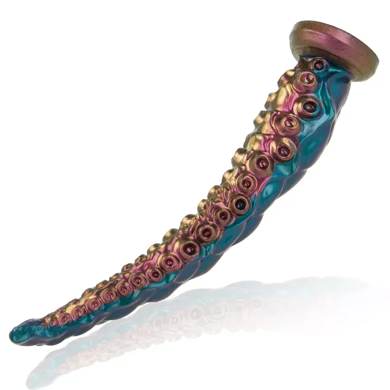 Dildo EPIC CHARYBDIS silicone tentacle, green Photo 3