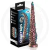 Dildo EPIC CHARYBDIS silikona, zaļš Photo 9