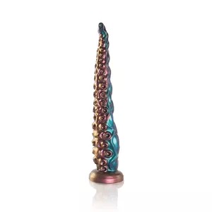 Dildo EPIC Charybdis Fine Tentacle — silicone, small, green