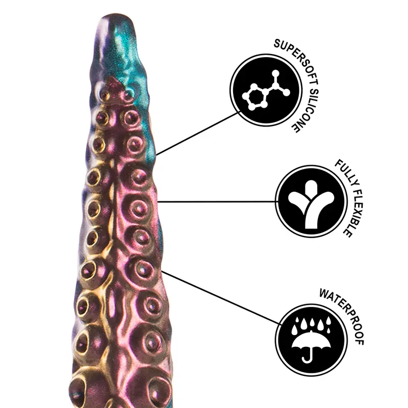 Dildo EPIC Charybdis Fine Tentacle — silicone small Photo 6