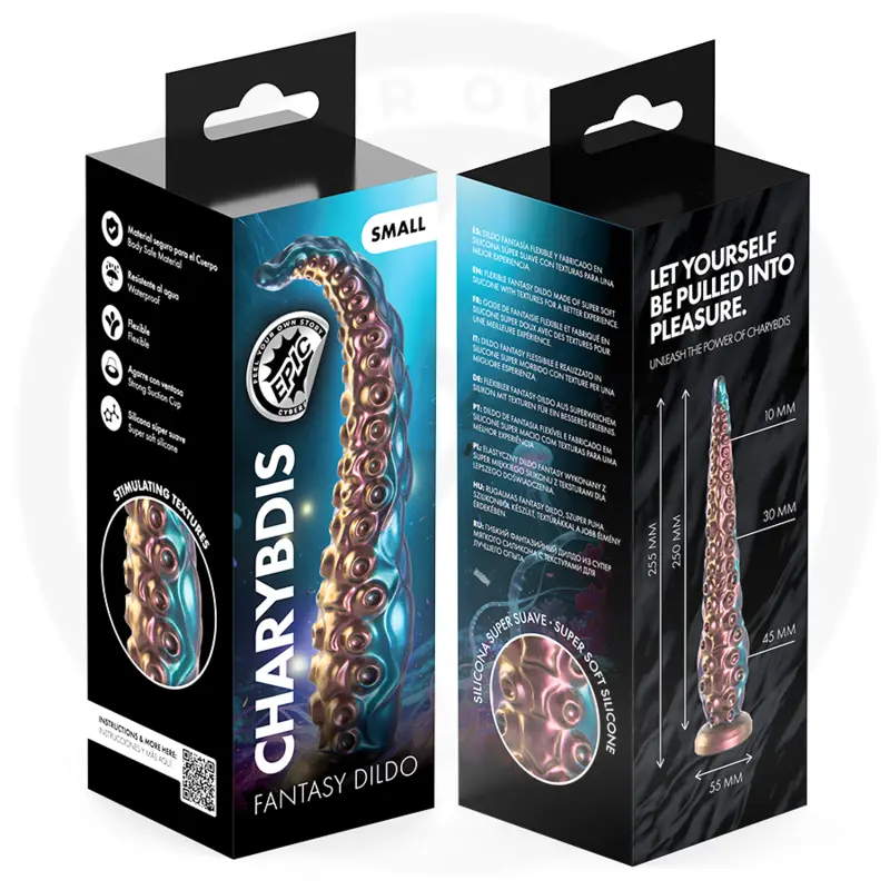 Dildo EPIC Charybdis Fine Tentacle — silikons, neliels Photo 10