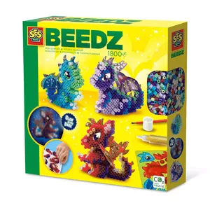 Beedz Iron-on beads set SES Creative Dragons — 1,800 pieces, for ages 5+