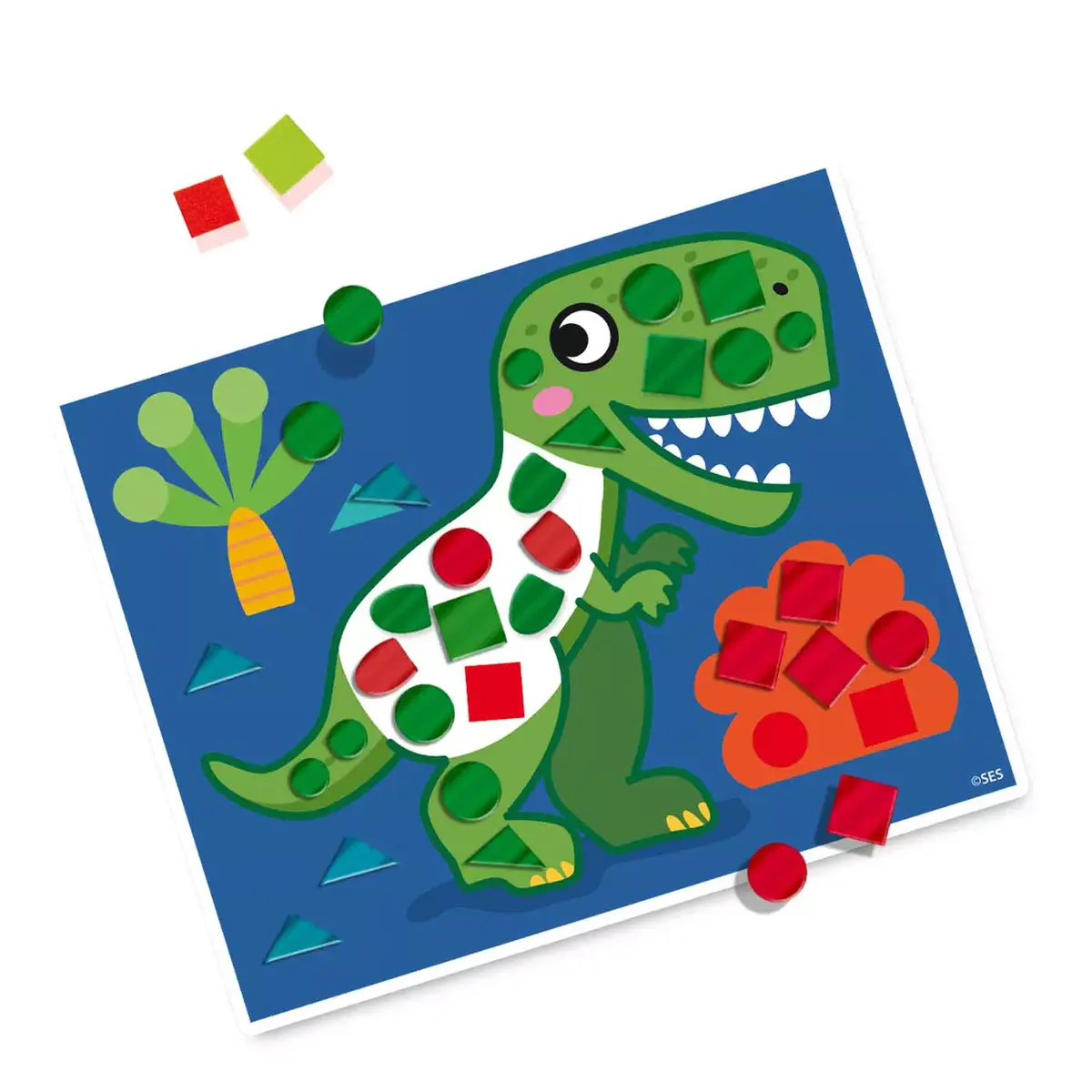 SES I learn to make dino mosaics — набор для творчества Photo 4