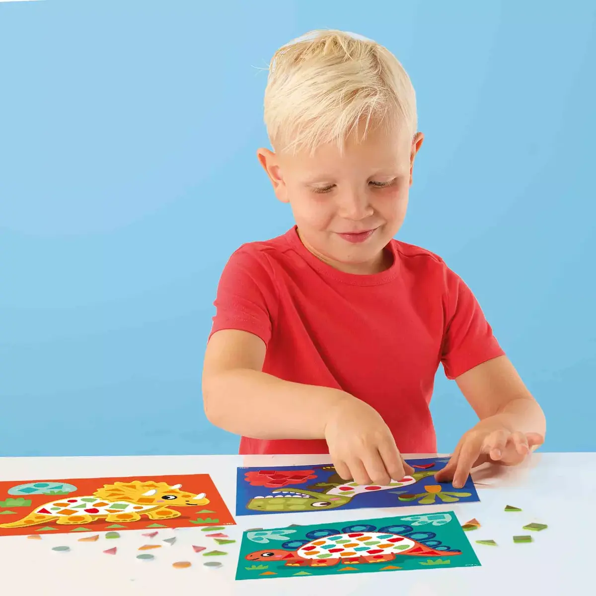 SES I learn to make dino mosaics — набор для творчества Photo 5