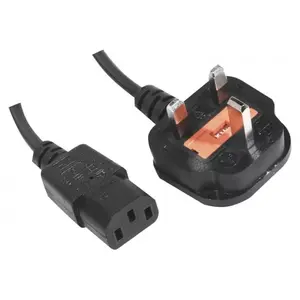 Power Cable Tecline 809010 Black 1.8 m