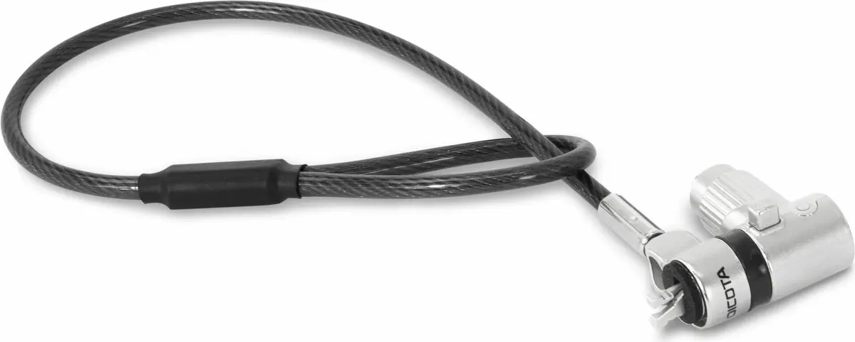 Kabeļu slēdzene DICOTA D32068 Sudraba 0