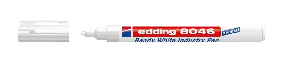 Edding 8046 Permanents marķieris Balts 1