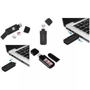 LogiLink AU0054 USB-A Port Lock with 1 Key and 4 Locks
