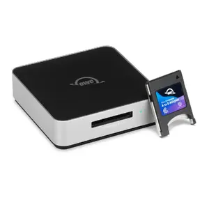 Картридер OWC OWCTCCFXB4RDR — USB 3.2 Gen 2 Type-C, CFexpress/SD/SDXC, чёрный, 8256 Мбит/с