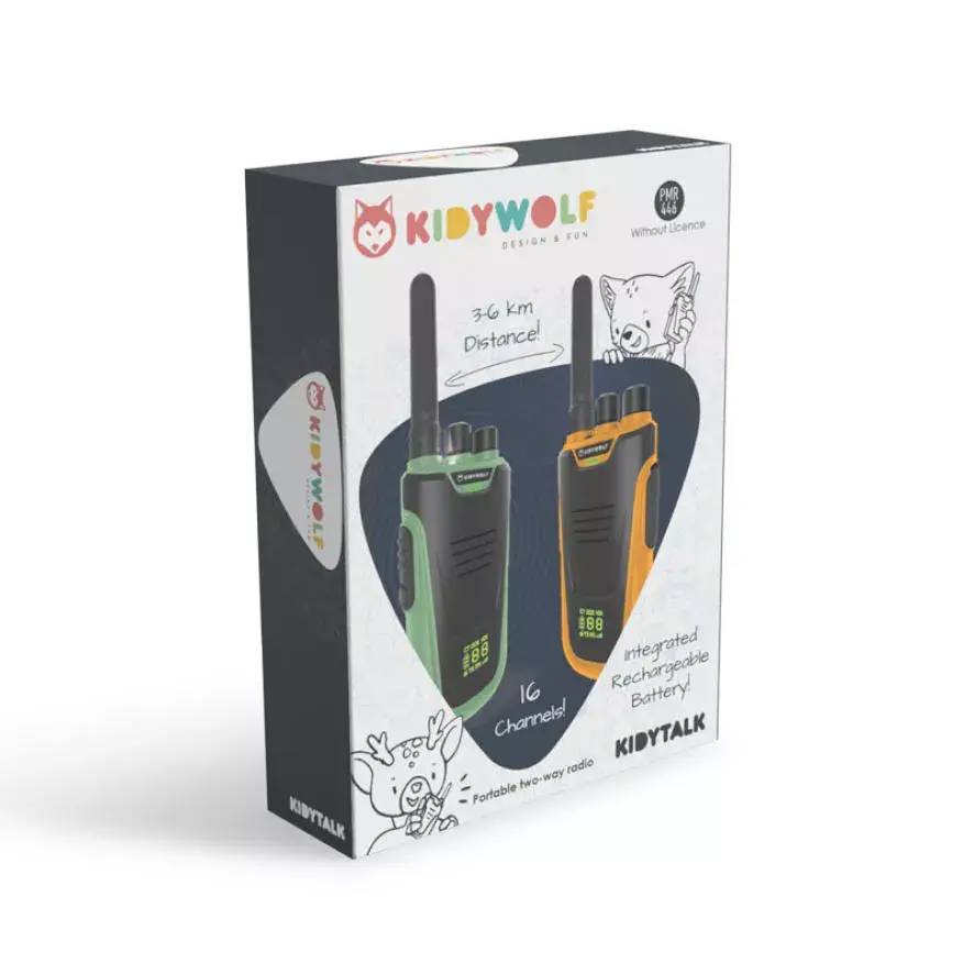 Детские рации KIDYWOLF KIDYTALK Photo 9