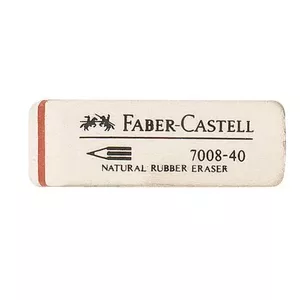 Faber-Castell 180840 ластик Белый