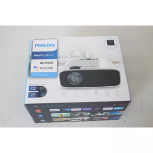 SALE OUT. Philips NeoPix Ultra 2+ Home Projector, 1920x1080, 16:9, 3000:1, Silver USED AS DEMO, SCRATCHED | NeoPix Ultra 2+ | Full HD (1920x1080) | Silver | USED AS DEMO, SCRATCHED