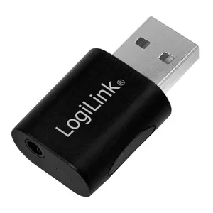 USB audio card LogiLink 250-08729 USB black UA0299