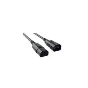 Bachmann 356.127 Power Cable, 1.5 m, C14 to C13 Connectors, Black