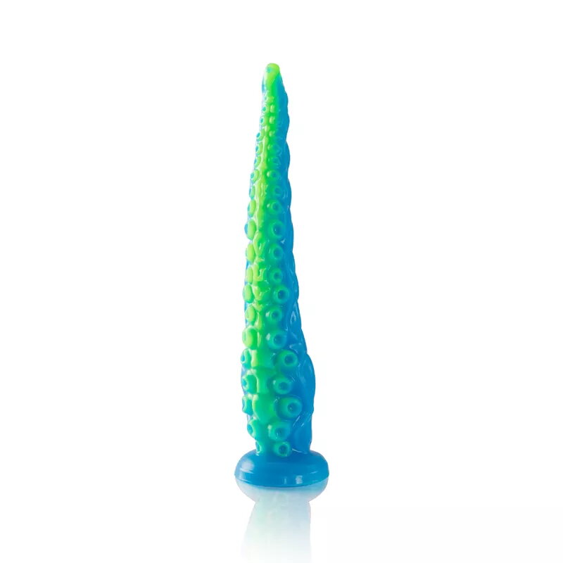 Dildo EPIC Scylla mazs silikona, fluorescējoši
