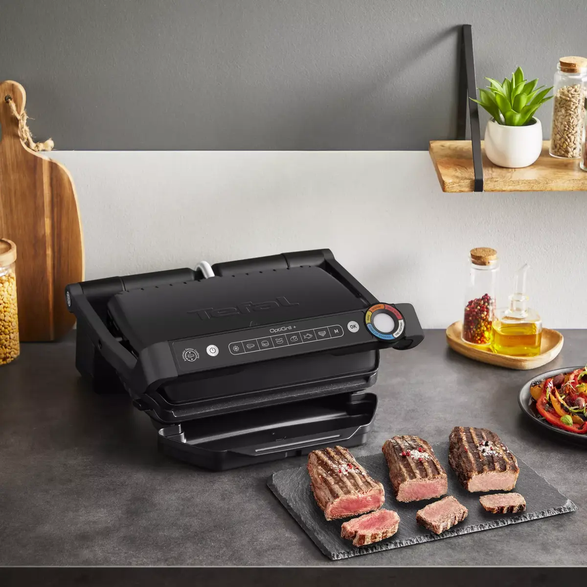 Контактный гриль Tefal OptiGrill GC717810 Photo 5