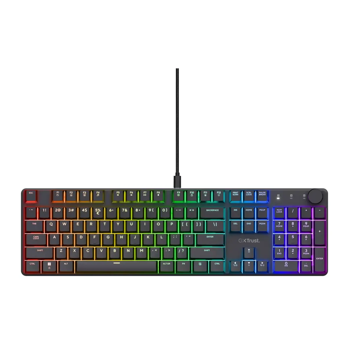 Spēļu tastatūra Trust GXT 866 Torix Photo 4