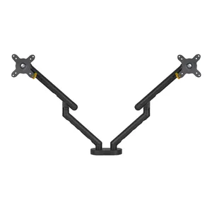 Desk Mount BakkerElkhuizen BE Flexible Dual 88.9 cm Black Clamp 20 kg