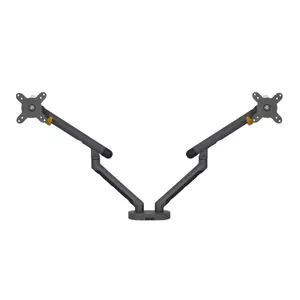 Desk Mount BakkerElkhuizen BE Flexible Dual 88.9 cm Grey Clamp