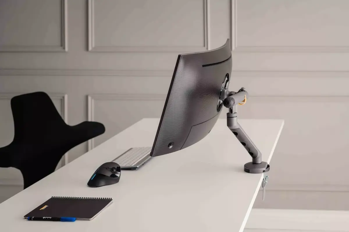 Desk Mount BakkerElkhuizen BE Flexible Single Photo 2