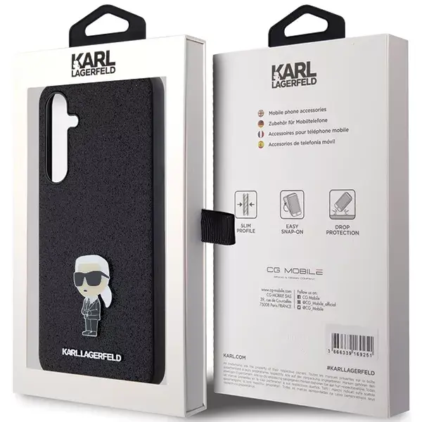 Karl Lagerfeld KLHCSA55GKNPSK vāciņš Samsung Galaxy A55 5G Photo 2