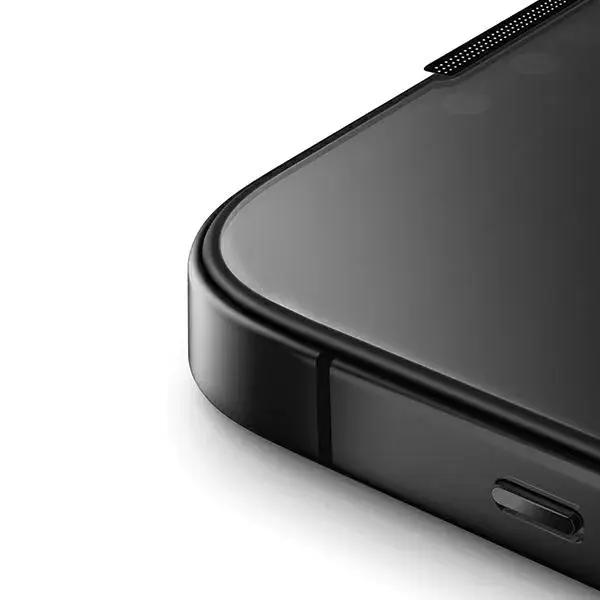 Закалённое приватное стекло Uniq Optix для iPhone 15 Pro Photo 5