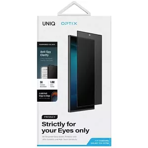 Закалённое защитное стекло Uniq Optix Sam S24 Ultra S928 Privacy с аппликатором