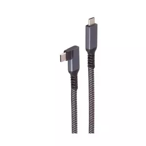 USB cable ShiverPeaks BS14-75014 USB 3.2 Gen 2 1m USB C Black White