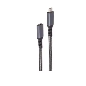 USB кабель ShiverPeaks BS14-74003 USB 3.2 Gen 2 0.5 м USB C Черный Белый