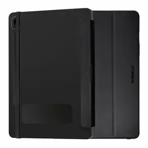 Protective folio case OTTERBOX React Series for Samsung Galaxy Tab S9 FE+ — Black