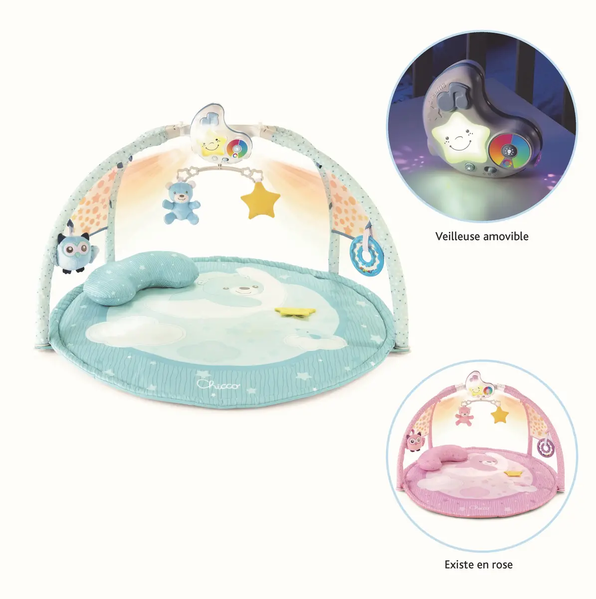 CHICCO 00009866200000 rotaļu paklājs zils Photo 2