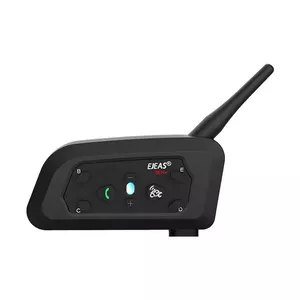 Motorcycle intercom EJEAS V6PRO+ Bluetooth 5.0 with noise cancellation, rider-to-rider and phone connectivity