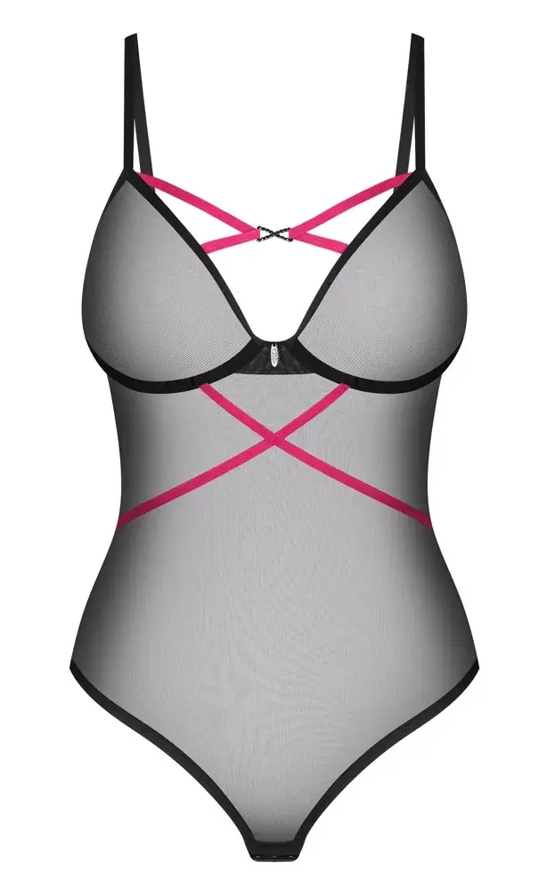 Боди Obsessive Novenes XS/S черное Photo 4